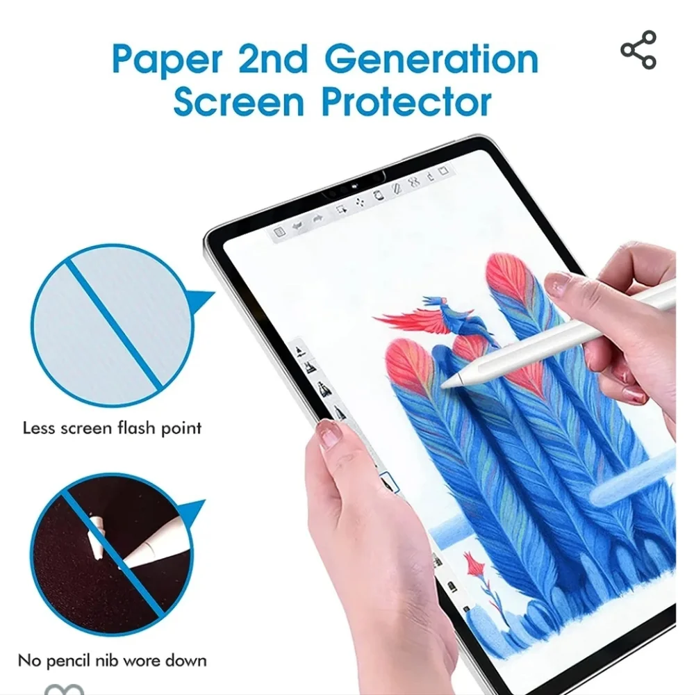 2 PACK PAPER FEEL SCREEN PROTECTOR